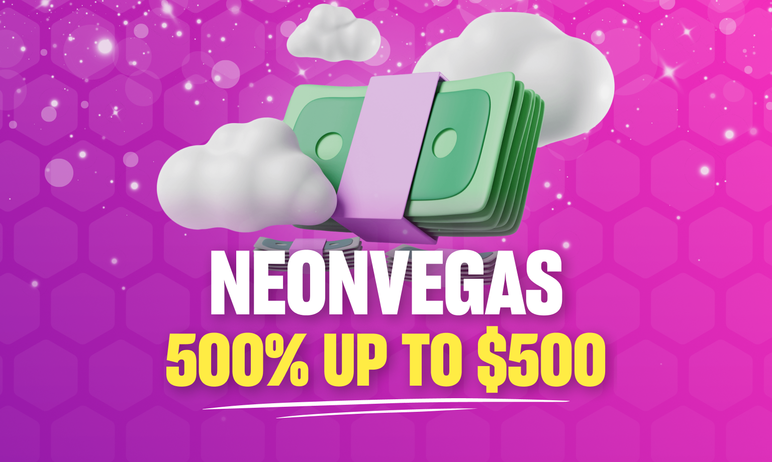 neonvegas 500% bonus